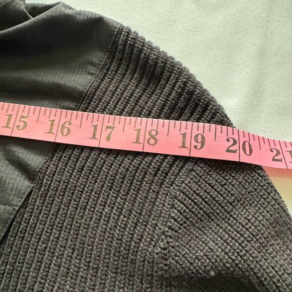 PUMA Black Solid Activewear Men's Sweater Jacket Size Xl X LargeCotton Nylon Rib - Picture 10 of 12